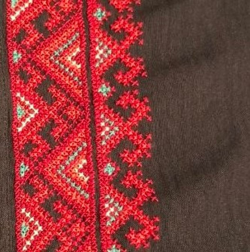 Вышивка на рубахе