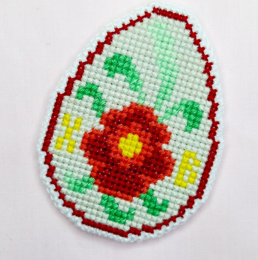 Магнит Пасха расписная